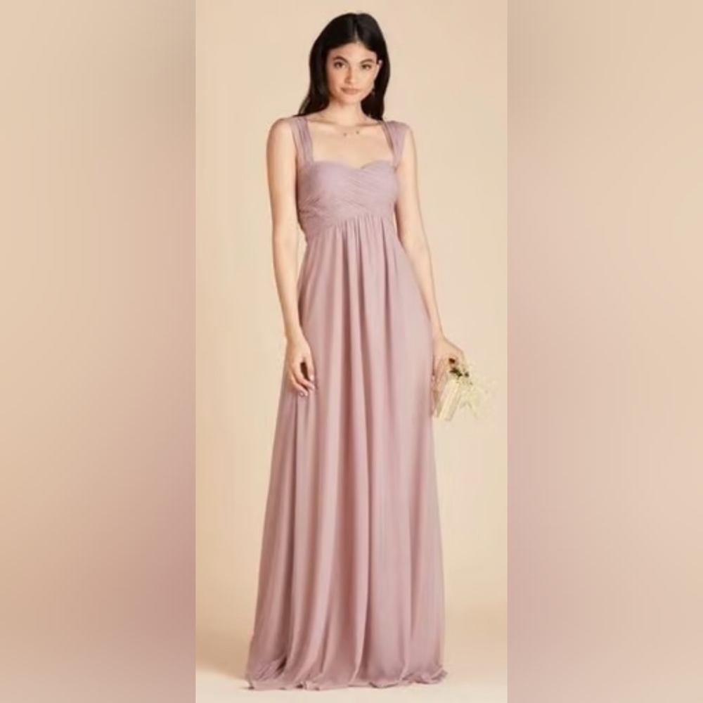 Birdy Grey Maria Blush Pink Rose Quartz Wedding Formal Bridesmaid Gown Dress XS